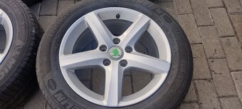Orig. Alu Disky VW 6,5Jx16H2 5x112 ET33 + Pneu - 3