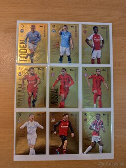 Kartičky Gold edge topps match attax 2024/25 set 1-9 - 3