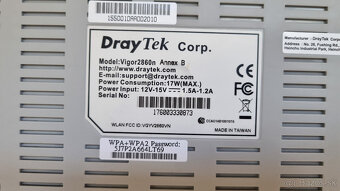 wifi firewall dsl router DRYTEK vigor 2860n - 3