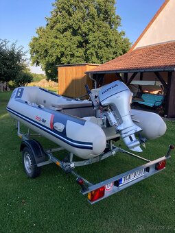 Motorový člun Honwave T38 IE, čln (loď) + Honda BF 20 - 3