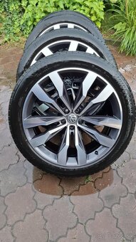 Predám originálne disky VW Touareg R-Line R21+letné pneu - 3