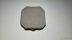 Starozitna strieborna pudrenka - 3