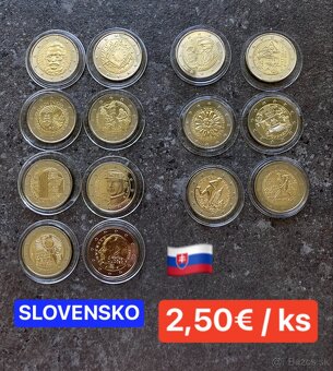 2 eurové mince Slovensko - 3