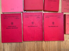 ORIGINÁLNÍ ČSLA předpisy vz82 uk59 sa24 sa26 vz52 - 3