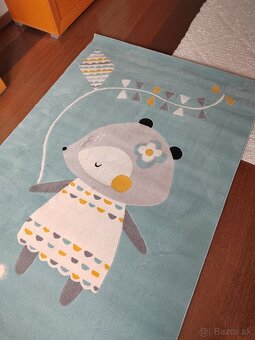 Detský koberec - tyrkysový 120x170 - NOVÝ - 3