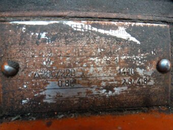 Elektro prevodovka č 1. - 3