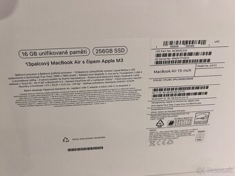 Zabalený MacBook Air 13" M3 - 3