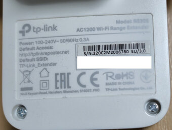 TP Link RE305 AC1200 Extender - 3