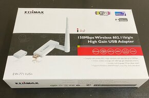 Wifi USB adaptér a zosilňovacia anténa - 3
