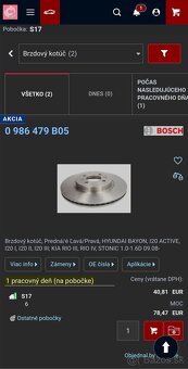 Brzdové kotúče Kia Hyundai 280mm - 3