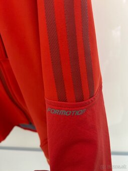 Červená Adidas pánska bunda - 3