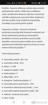 Predám ponorné čerpadlo - 3