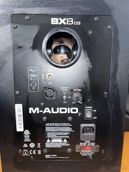 🔊 Aktívne štúdiové monitory M-Audio BX8 D3 (pár) (Repráky) - 3