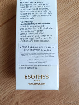 Vyzivno-upokojujuca maska na tvar Sothys - 3