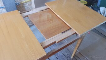 Stol 120x80xvyska 75, rozkladaci - 3