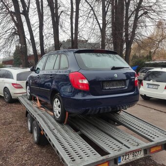 Škoda Fabia kombi facelift 130tis km Tm.modrá - 3
