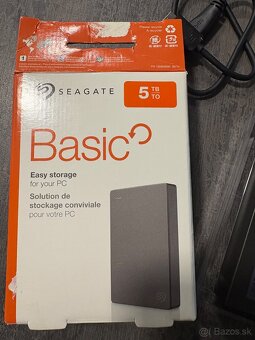 Seagate Basic externý disk 5TB - 3