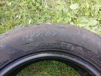 Predám zimné pneumatiky 195/65r15 - 3
