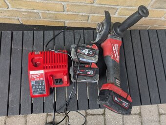 Milwaukee 18v uhlová brúska/flexa - 3