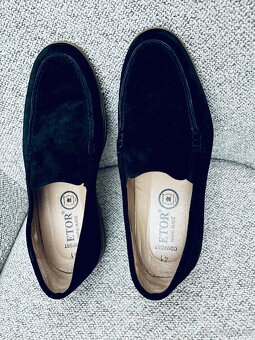 Kožené pánske mokasíny 41 Hand Made - 3