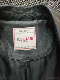 Dievčenská kožená bunda - 3