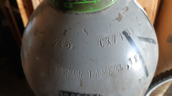 Flasa CO2 - Potravinarsky plyn UN 1013 - Technologicky plyn - 3