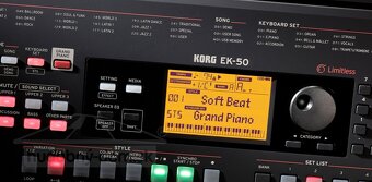 Predám Korg EK-50 + rómske štýly Slavo Gaži – 430 € (pevná c - 3