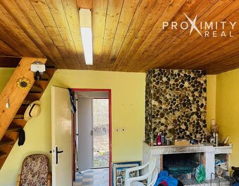 Mončí potok - Idylická záhrada s murovanou chatou – váš súkr - 3
