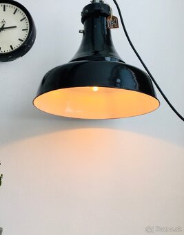 industrialna stará lampa,,rezervovaná,, - 3