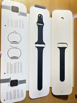 Apple Watch midnight sport band remienok 45mm - 3