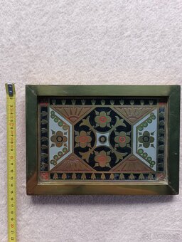 Starožitná ozdoba mosadzná 886gramov - 3