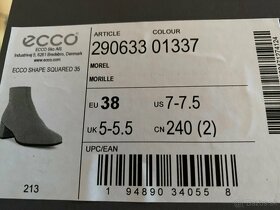ECCO kožené členkové čižmy - 3
