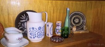 Keramika, sklo, pozdišovská, modranská - 3