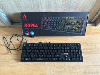 mechanická klávesnica Marvo (KG954EN-B, Outemu Blue) - 3