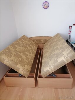 Manželská posteľ s úložným priestorom - 3