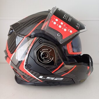 Silniční překlápěcí přilba LS2 ADVANT X CARBON FUTURE II - 3