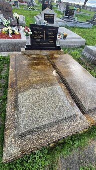 Čistenie hrobov, obnova písma - 3