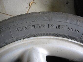 Prodám disky 6Jx15, H2-43 - Fiat, 4x98 (asi Fiat Brava) - 3