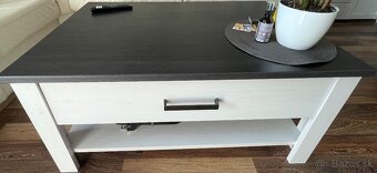 Obývačka biela/wenge - 3