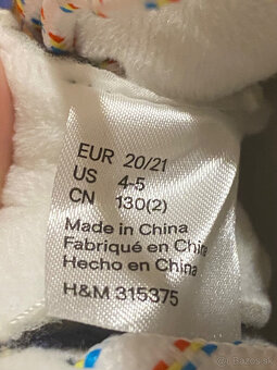 H&M - zateplené kotníkové tenisky / topánky - 3