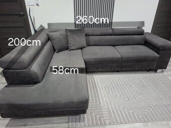 Nová sedacia  súprava - gauč - 3