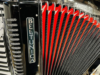 Nový akordeón Beltunica Vivaldi- DE LUXE 96 basový- krásny z - 3