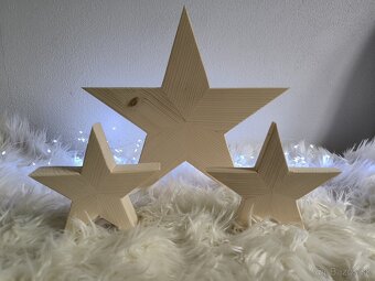 Dekoračné hviezdičky - 3