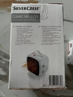 Keramický teplovzdušný ventilátor - kúrenie - 3