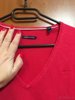 GANT originál malinkovy damsky sveter S/M - 3