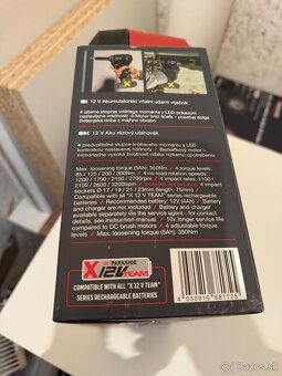 Parkside performance 12V razovy utahovak - 3