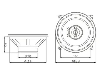 Reproduktory R130 13cm - 3