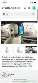 držiak na tablet octavia skoda - 3