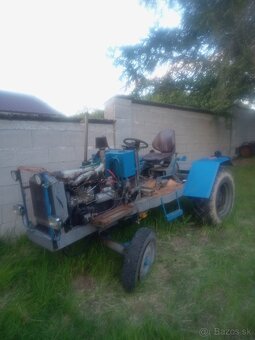 Malotraktor domácej výroby. - 3