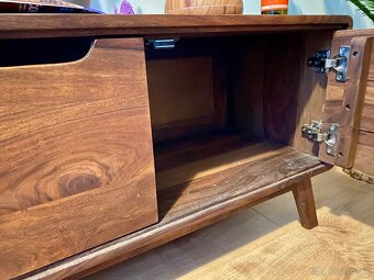Skrinka pod TV 40x180cm palisander masiv - 3